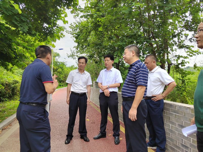 7月28日上午，市三防总指挥部副总指挥、市应急管理局局长杨伟强带市防总第一检查组到增城区开展后汛期风险隐患排查整治督导检查工作3.jpg